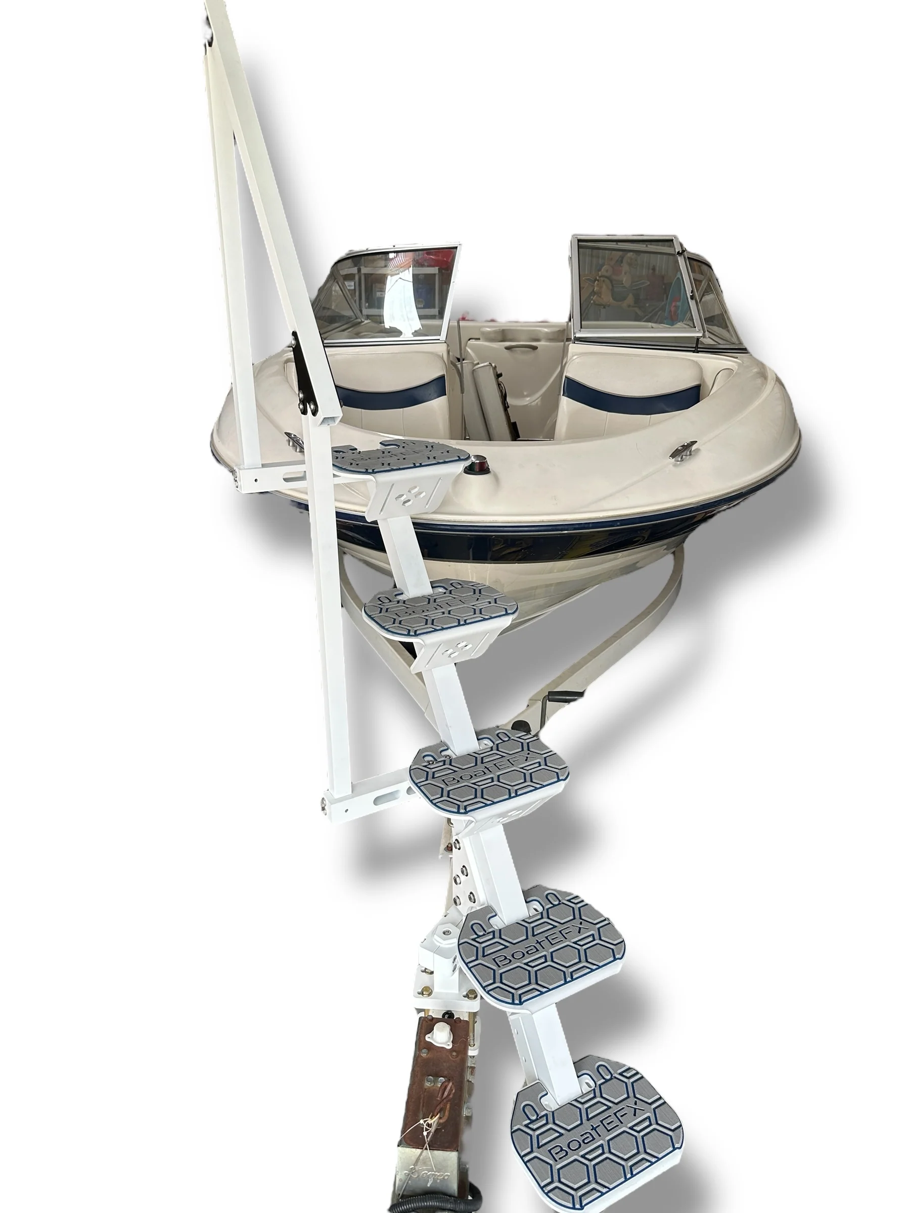 Carolina Skiff® Aluminum Boat Trailer Steps - Image 7